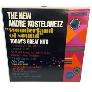 Vintage 1961 The New Andre Kostelanetz Wonderland of Sound LP Vinyl Record